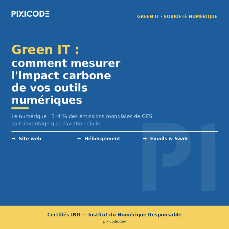 Green IT : comment mesurer l'impact carbone de vos outils numériques