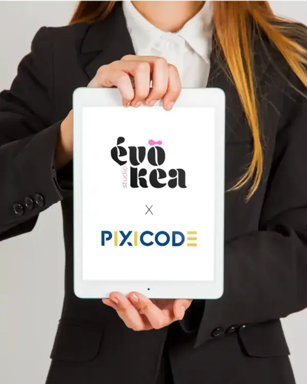 PixiCode x Évōkea Studio : L'alliance du design haute couture et de l'ingénierie web